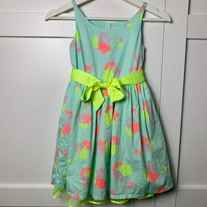 Cat & Jack 100% Cotton + Neon Fancy Dress